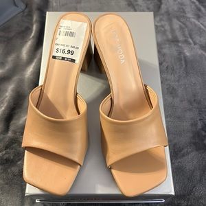 Top Moda Nude Heels